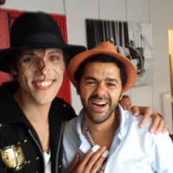 Avec Jamel Debbouze